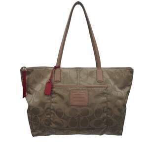 Coach Canvas Tote